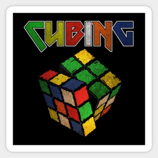 Cubing Sticker